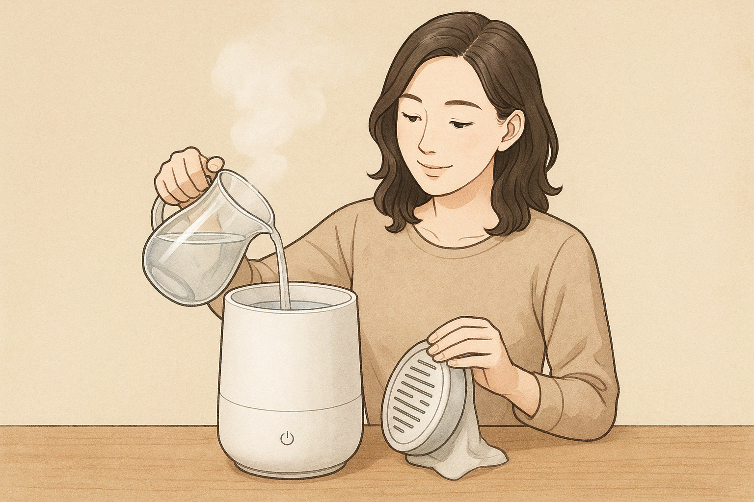 duux 加湿器 口コミ お手入れ簡単をレビュー!上部給水と掃除はラク?注意点も整理