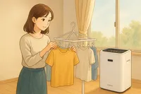 アイリスオーヤマ dce-6515 口コミ評判をレビュー！部屋干しの乾きやすさと静音性はどう？