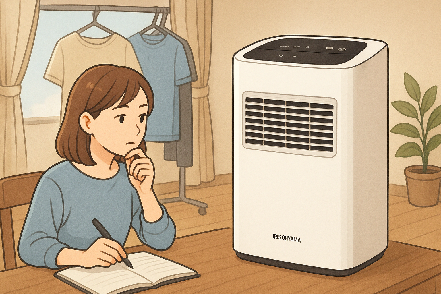 アイリスオーヤマ dce-6515 口コミ評判をレビュー！除湿力・静音性は部屋干しに十分？