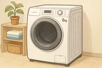 ヤマダセレクト 洗濯機 口コミ 8kgをレビュー！静音性と脱水の評判はどう？