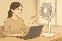 duux 扇風機 口コミ評判をレビュー！Whisper Flex Touchの静音性と3D首振りは本当に便利？