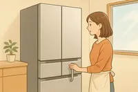 ニトリ 冷蔵庫 口コミ 410lをレビュー！奥行59cmの薄型4ドアは置きやすい？
