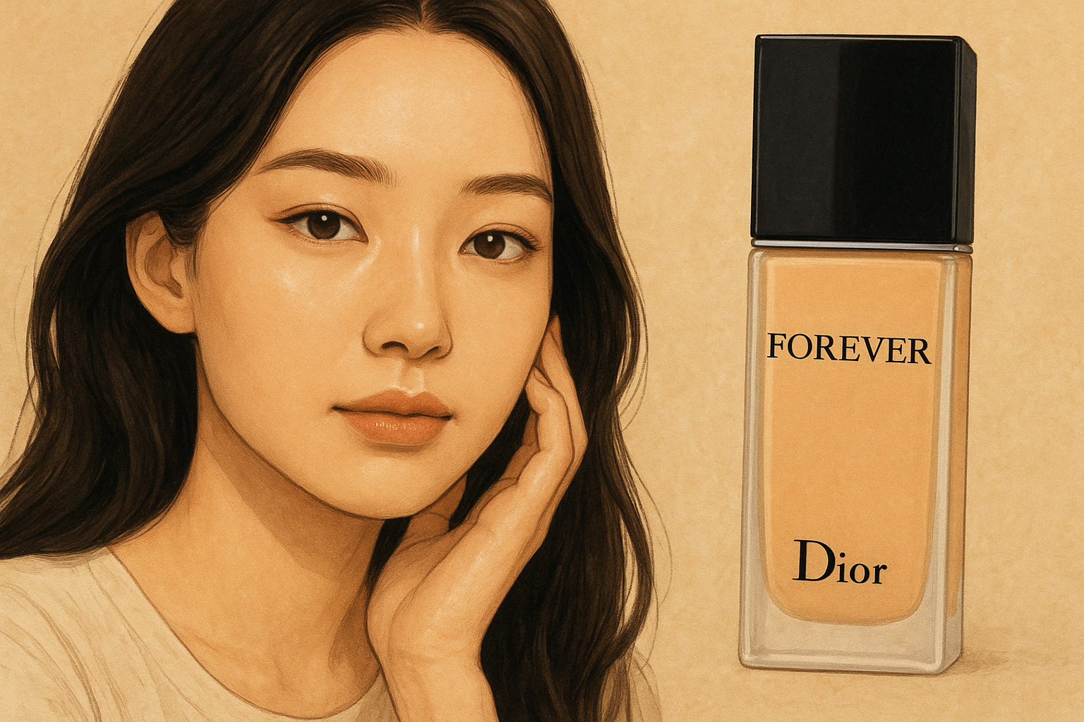 dior ファンデーション 口コミ評判をレビュー!フォーエヴァーのツヤ・崩れにくさは本当?