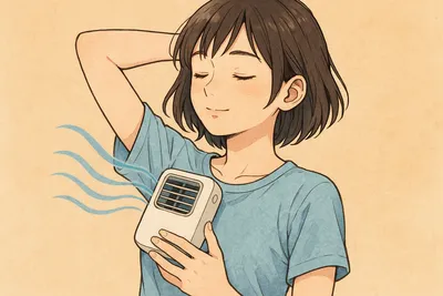 レオンポケット5 口コミ評判をレビュー！涼しさはどこまで？バッテリーは1日持つ？