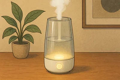 QUADS GLASS 加湿器 口コミ評判をレビュー！おしゃれなガラス×ライトは満足？気になる電気代・音・立ち上がりも整理