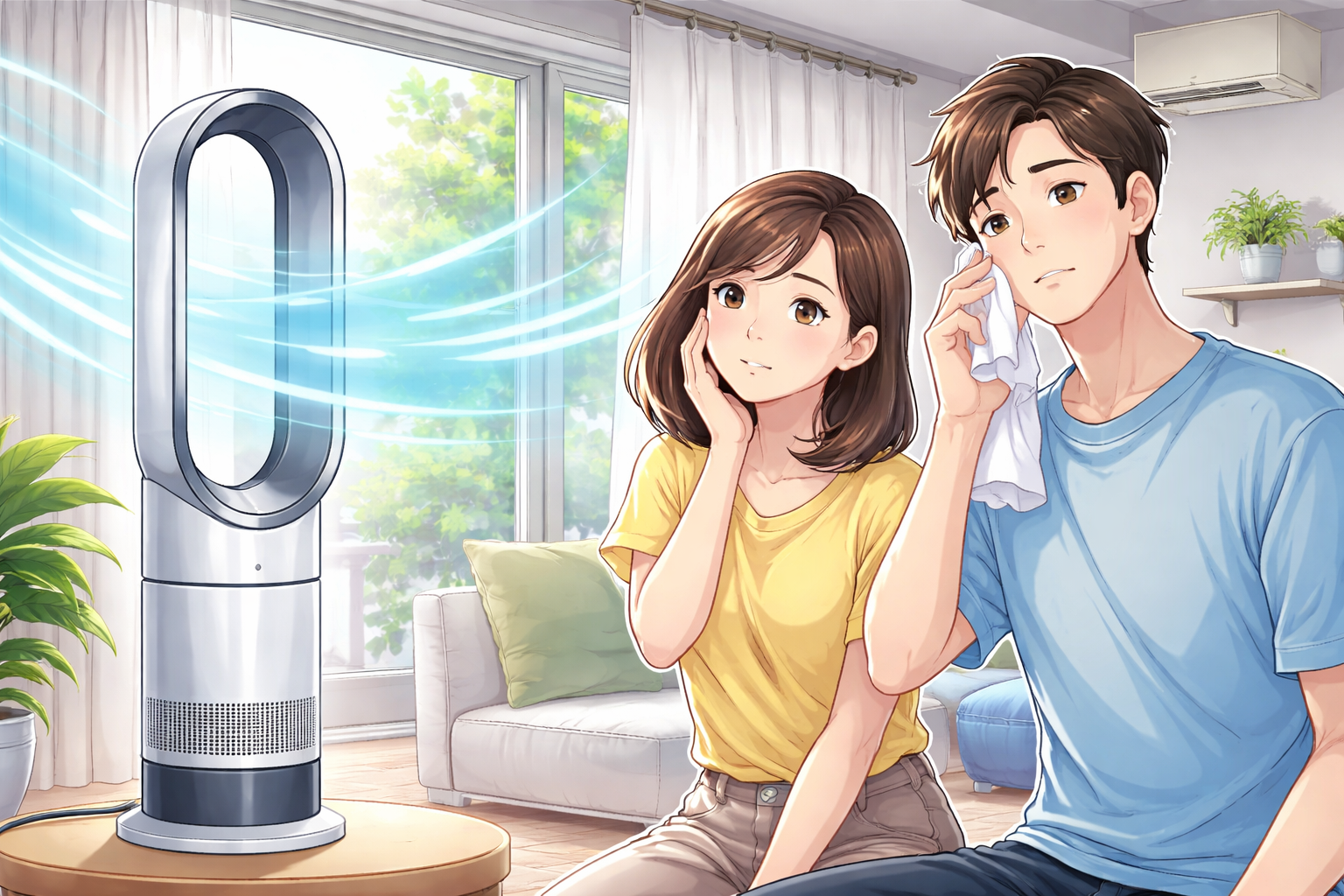 ダイソン扇風機の「涼しさ」について