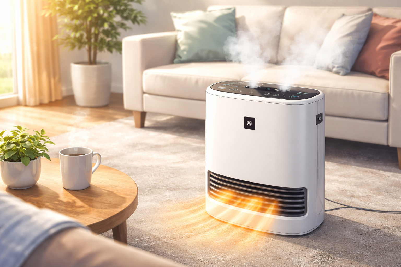 シャープ加湿セラミックファンヒーターの口コミレビュー!